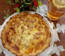 Киш Ветчина-сыр