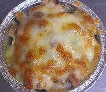 Жульен с курицей и грибами 