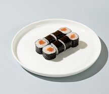 Маки с лососем холодного копчения