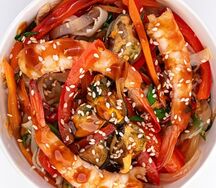 Харусаме с морепродуктами
