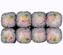 Маки с креветкой