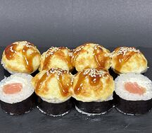 Запечённый с лососем