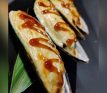 Мидии запечённые классические 