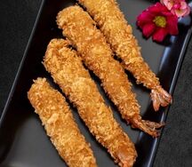 Креветки темпура