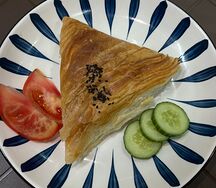 Самса с мясом 