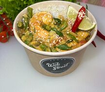 Жёлтый Карри с креветками
