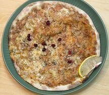 Ламаджо с мясом и сыром