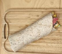 Шаверма Бурум с куриным люля-кебабом 