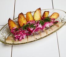 Селедка с картошкой
