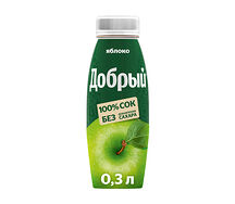 Сок натуральный Добрый Яблоко