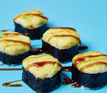 Запеченный с курицей