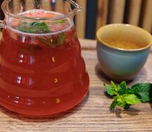 Клюквенный чай