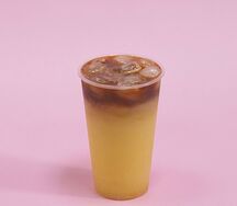Кофейный тоник с персиком, маракуйей и цветами апельсина L