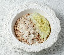 Каша гречневая с кремом Пломбир