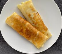 Блины с мясом