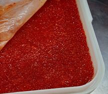 Красная икра Чавыча слабосолёная
