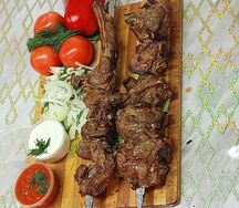 Шашлык из баранины (корейка)
