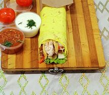 Шаурма мини с сыром