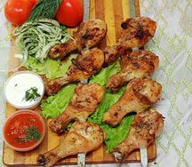 Шашлык из куриной голени