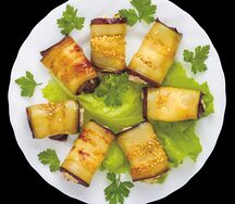Баклажаны с грецкими орехами