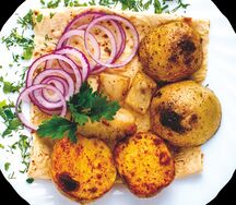 Картофель на углях в мундире