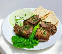 Шашлык из филе баранины