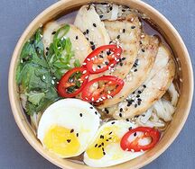 Рамен с курицей