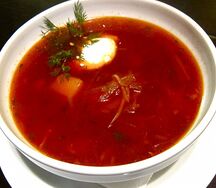 Борщ с мясом