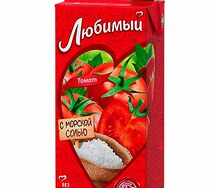 Сок Любимый Томатный с солью