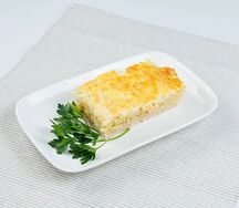 Запеканка с мясом и картофелем 