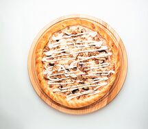 Пицца куриная с грибами