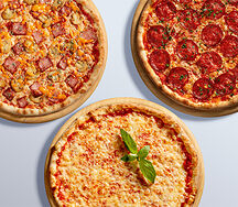 3 популярных пиццы за 999