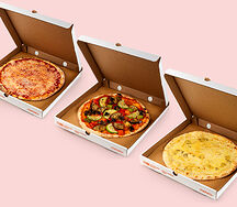 Сет вегетарианских пицц