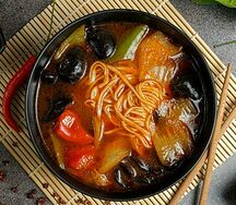 Овощная лапша