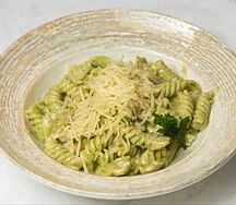 Фузили с курицей и грибами