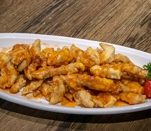 Курица в кисло-сладком соусе