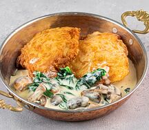 Куриное филе в сырной панировке