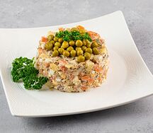Оливье с мясом