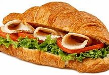 Круассан с курицей