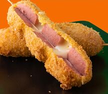 Корн-дог микс с сыром большой