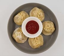 Манты с луком