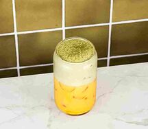Манговая матча со льдом