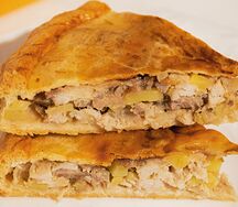Мини-пирог индейка-картофель