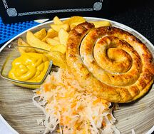 Колбаски из курицы