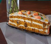 Морковный кусок