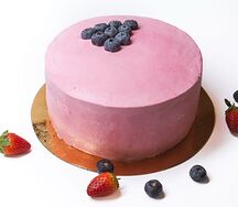Черничный кусок