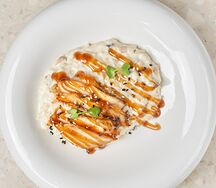 Ризотто с белыми грибами и курицей