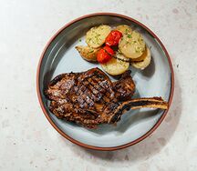 Рибай на кости