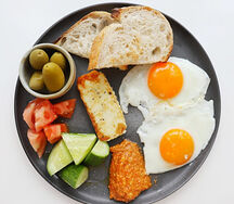 Santorini Breakfast