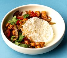 Куриное филе с овощами